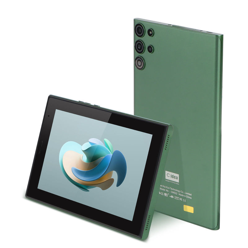 C idea Android 12 System Business 7 Inch Tablet PC Wspierający Bluetooth Podwójna karta połączeń z klawiaturą CM522