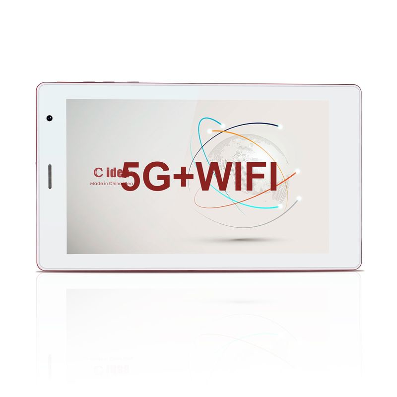 C idea Przenośny i wygodny w użyciu 7 cali tablet z ekranem dotykowym z wysoką rozdzielczością CM520 (czerwony)