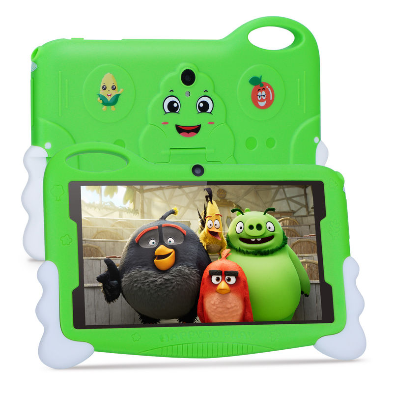 C idea Kids Student Study Tablet 7 Inch Cute Długa żywotność akumulatora 32GB Przechowywanie 2MP + 5MP Podwójne kamery CM90 Zielony