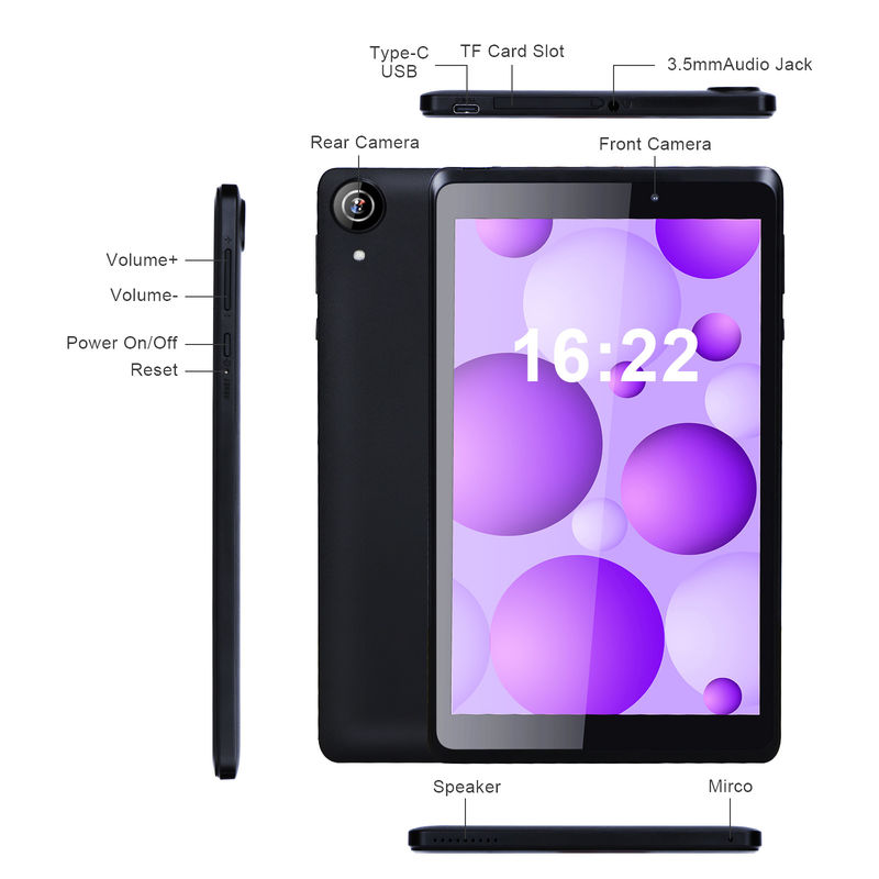 C idea Przenośny 8 cali Tablet Android 13 Z Błękitnym Ekranem Wi-Fi 32GB+64GB Rozszerzony HD IPS CM825