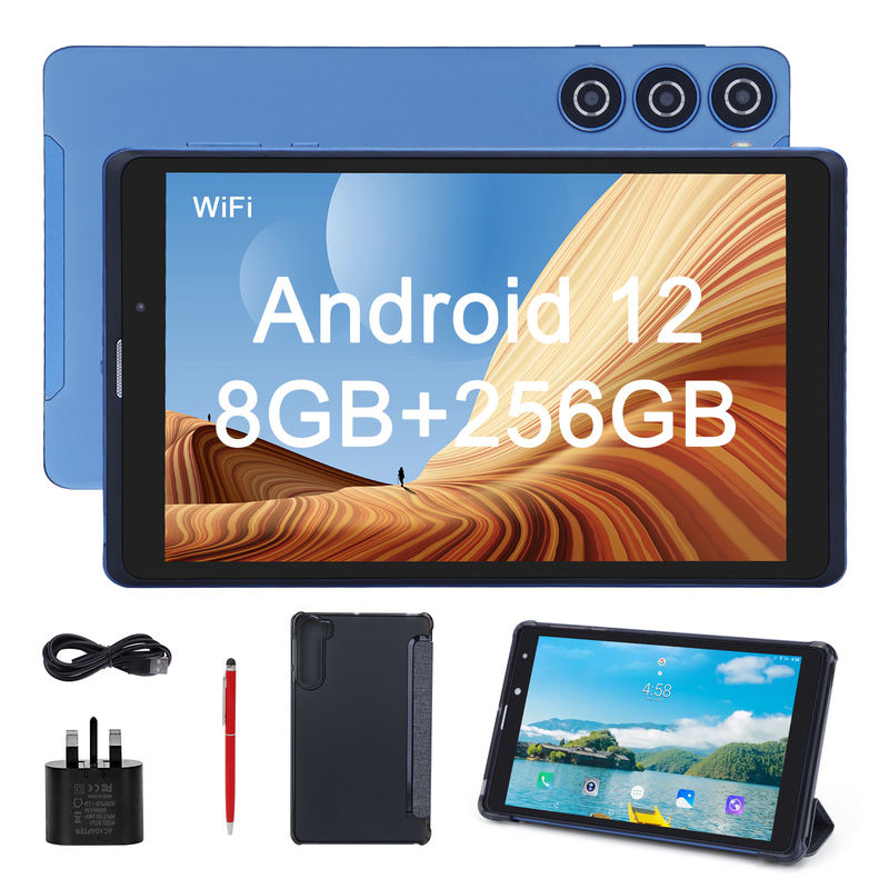 C Idea Błękitny 8 cali Tablet PC Duży magazyn Podwójne kamery Tablety metalowe do czytania Oglądanie