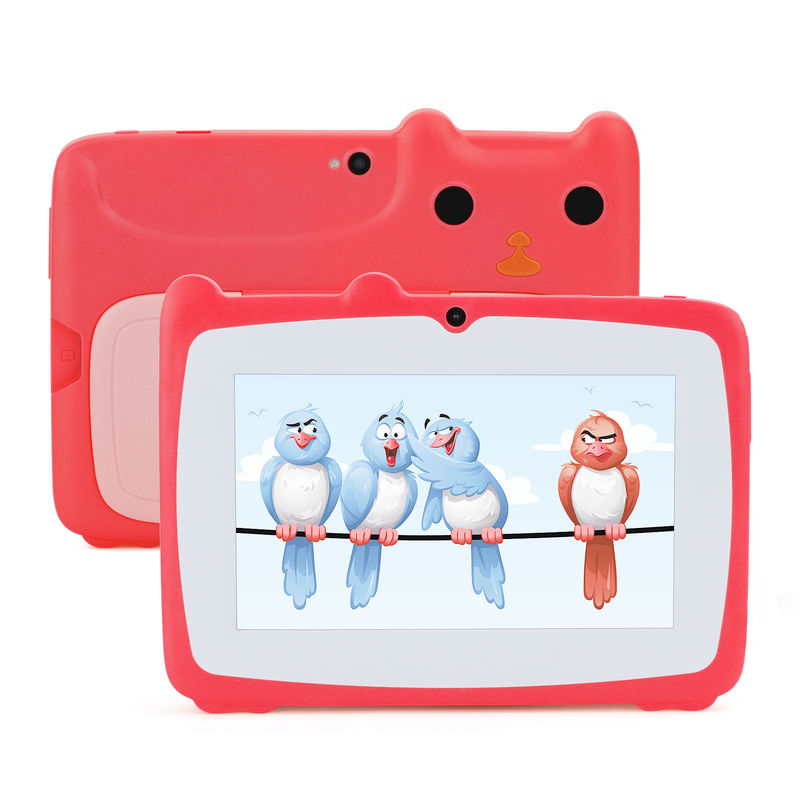 C Idea Edukacyjny 7-calowy tablet Kidspad z osłoną odporną na dzieci Duża bateria 5000mAh IWAWA Preinstalowany CM80Red