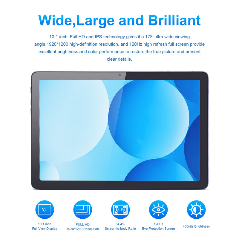 C Idea Tablet Android z podwójnym aparatem 6000mAh Google Certified 10.1 Inch Tablet P1200
