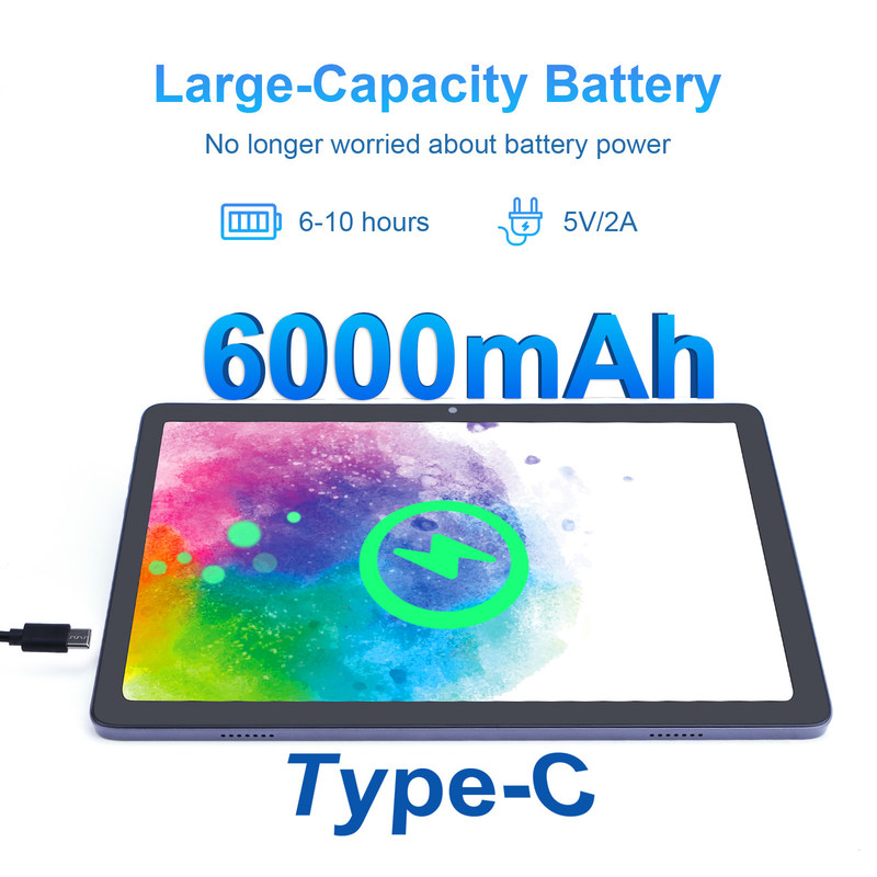 C Idea Tablet Android z podwójnym aparatem 6000mAh Google Certified 10.1 Inch Tablet P1200