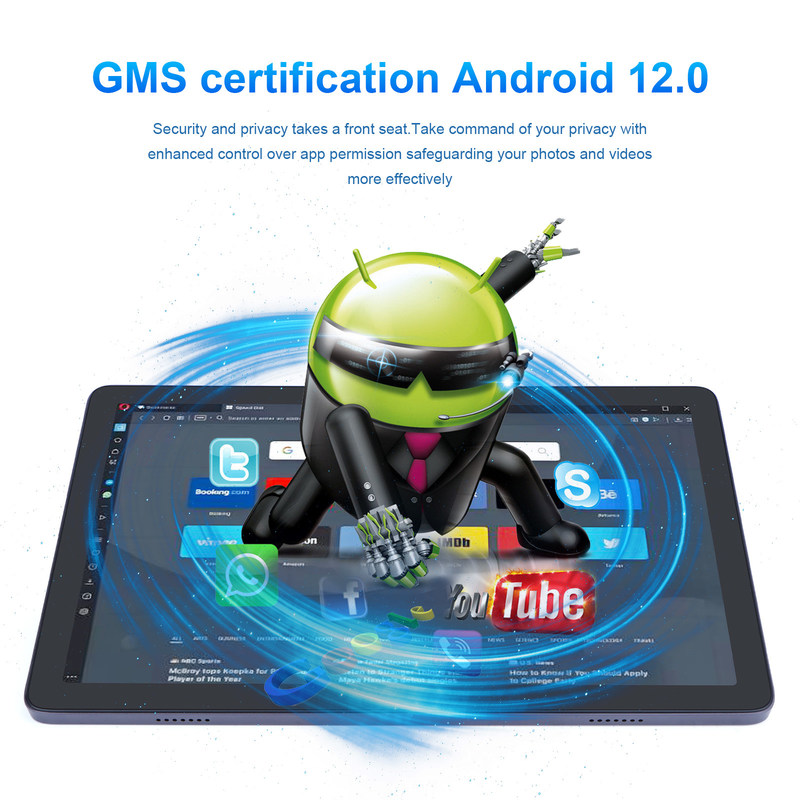 C Idea Tablet Android z podwójnym aparatem 6000mAh Google Certified 10.1 Inch Tablet P1200