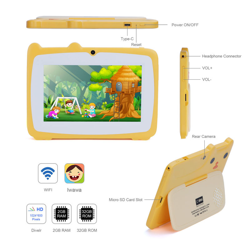 C Idea Tablet 7 cali z kontrolą rodzicielską 512 GB GMS Certyfikowany tablet Android PC CM81