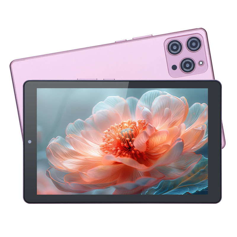 C Idea 9 cali Tablet Android 12 8GB RAM 512GB ROM 5MP+8MP Tablet z podwójnym aparatem WIFI z SIM CM915 (Różowy)