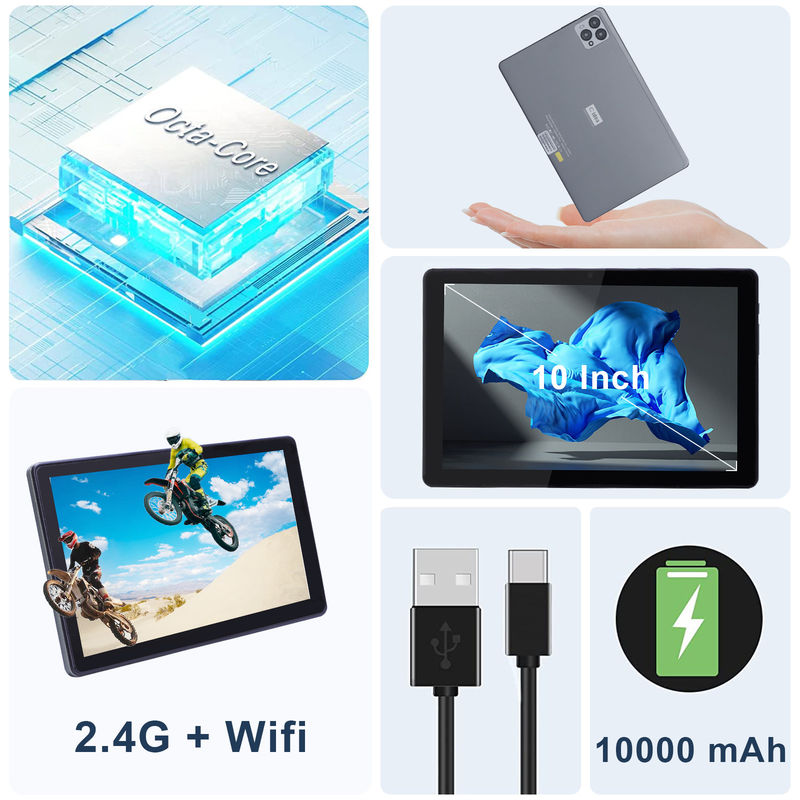 C Idea 10 cali Android 12 Tablet 8GB RAM 256GB ROM Model CM8000PLUS Szary