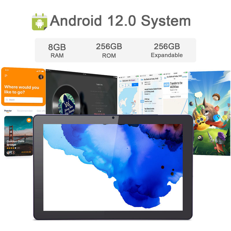 C Idea 9,7 cala Android 12 Tablet 8 GB RAM 512 GB ROM Model CM7800 Pink