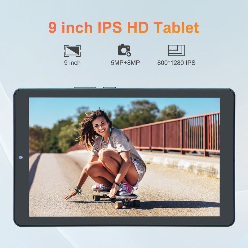 C idea 9 cali Tablet Android 12 8GB RAM 512GB ROM 5MP+8MP Tablet z podwójnym aparatem WIFI z SIM CM915 (zielony)