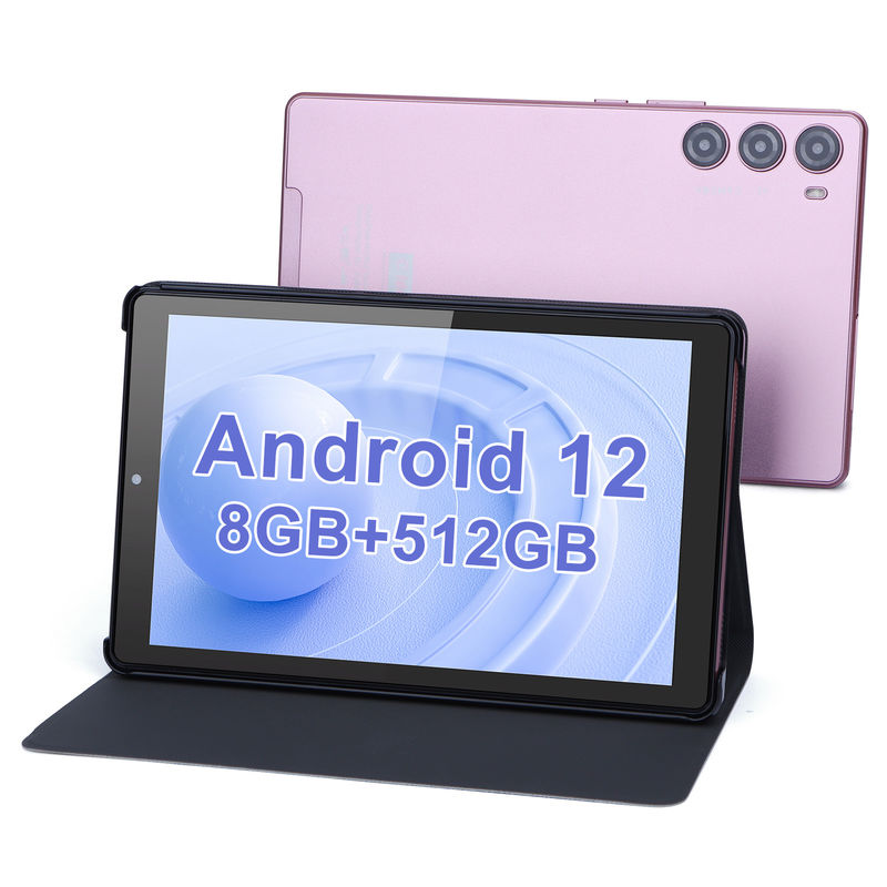 C idea 9 Inch Tablet PC WIFI 2.4G/5G 800x1280 IPS Screen Android Tablet Telefon Wsparcie połączeń z podwójnym aparatem ((Różowy)