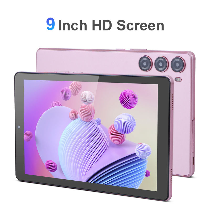 C idea 9 Inch Tablet PC WIFI 2.4G/5G 800x1280 IPS Screen Android Tablet Telefon Wsparcie połączeń z podwójnym aparatem ((Różowy)