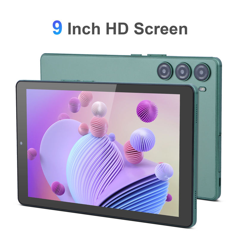 C idea 9 Inch Tablet PC WIFI 2.4G/5G 800x1280 IPS Screen Android Tablet Telefon wsparcie połączenia z podwójnym aparatem ((Zielona)