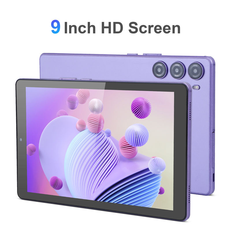 C idea 9 Inch Tablet PC WIFI 2.4G/5G 800x1280 IPS Screen Android Tablet Telefon wsparcie połączenia z podwójnym aparatem ((Purple)