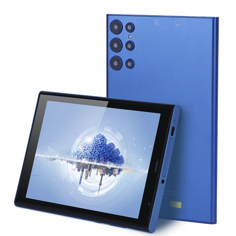 C idea 8 cali Tablet Android PC 8GB RAM 512GB ROM Quad Core 800*1280 Tablety HD z WIFI/SIM Card CM822 (Błękitne)
