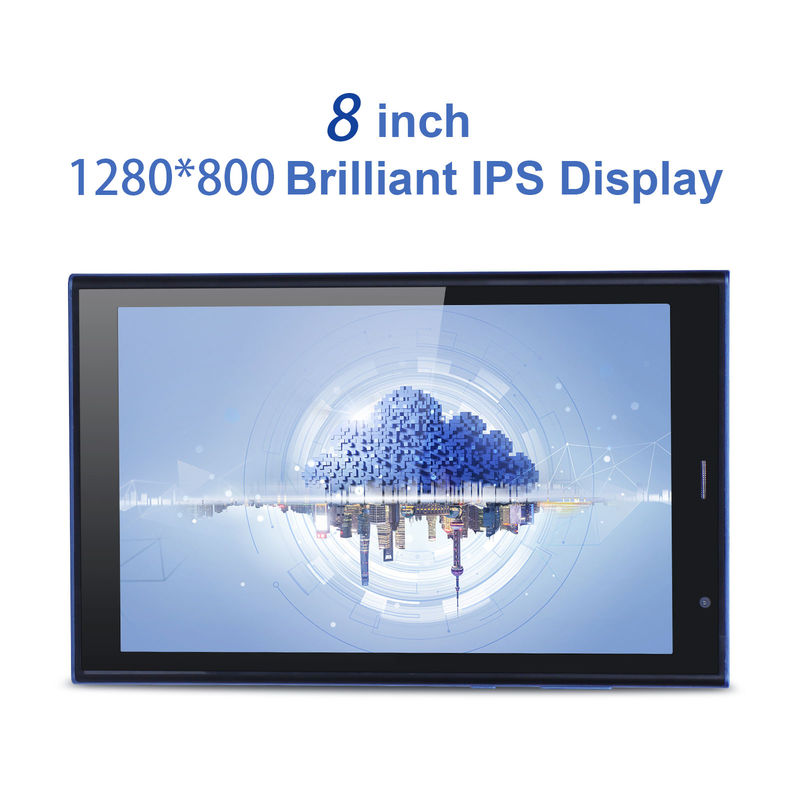 C idea 8 cali Tablet Android PC 8GB RAM 512GB ROM Quad Core 800*1280 Tablety HD z WIFI/SIM Card CM822 (Błękitne)