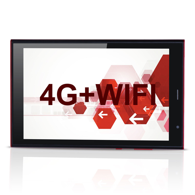 C idea 8 cali Tablet Android PC 8GB RAM 512GB ROM Quad Core 800*1280 HD Tablety z WIFI/SIM Card CM822 (czerwony)