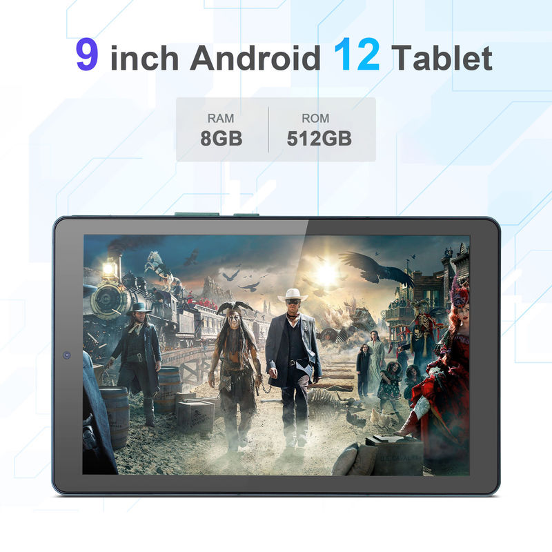 C idea 9 Inch Tablet PC WIFI 2.4G/5G 800x1280 IPS Screen Android Tablet Telefon wsparcie połączenia z podwójnym aparatem ((Zielona)