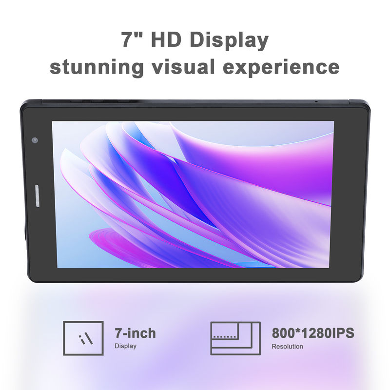 C idea 7 cali Android Smart Tablety 8+512GB Quad Core WiFi Tablety HD Ekran dotykowy CM513 ((Czarny)