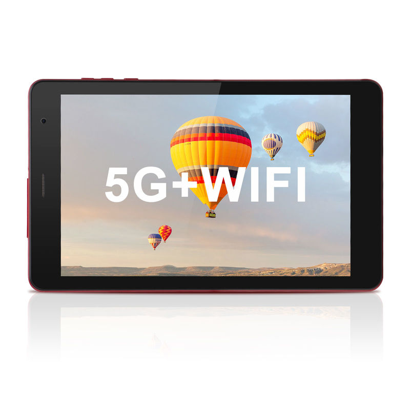 C idea 1280x800 IPS 8 cali Tablet Android HD Ekran dotykowy GPS Wi-Fi Podwójna kamera 8000mAh Akumulator CM813-Czerwony
