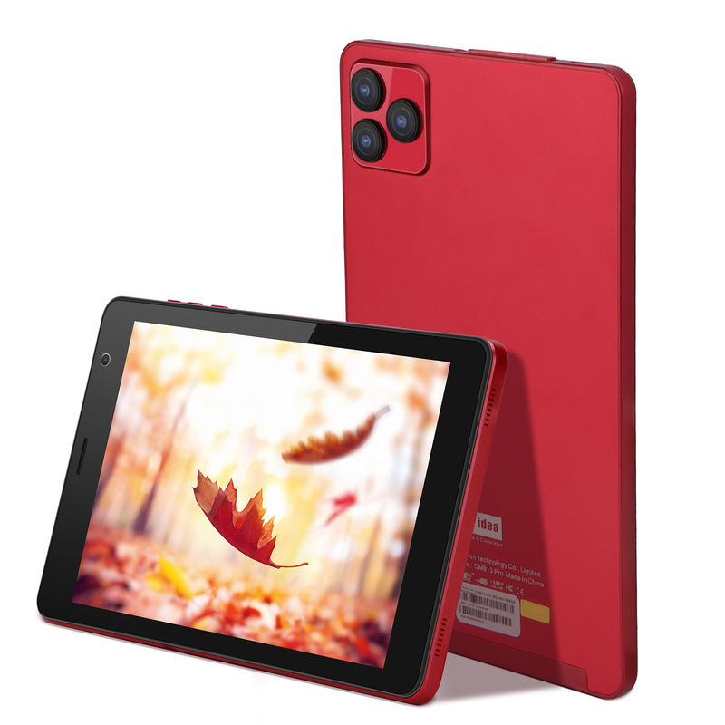 C Idea 8 cali Android 12 Tablet 6GB RAM 512GB ROM 8000mAh Bateria 5+8MP Kamera CM813 PRO-red