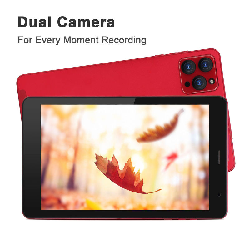 C Idea 8 cali Android 12 Tablet 6GB RAM 512GB ROM 8000mAh Bateria 5+8MP Kamera CM813 PRO-red