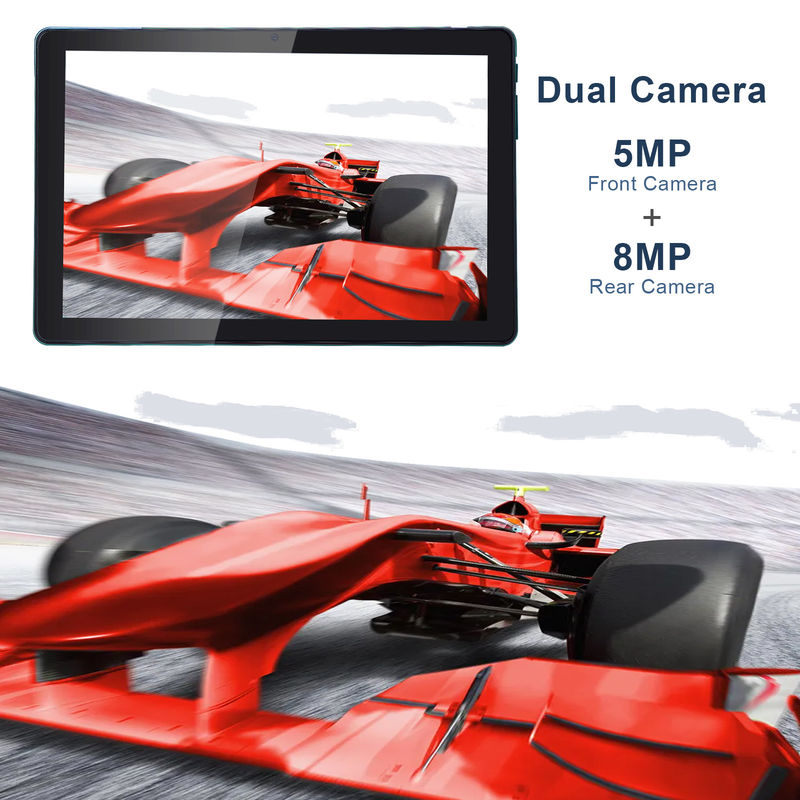 C idea 256ROM 10 Inch Tablet PC Dual 5MP+8MP Kamera Quad Core Z Klawiaturą Case CM7000 Błękitny