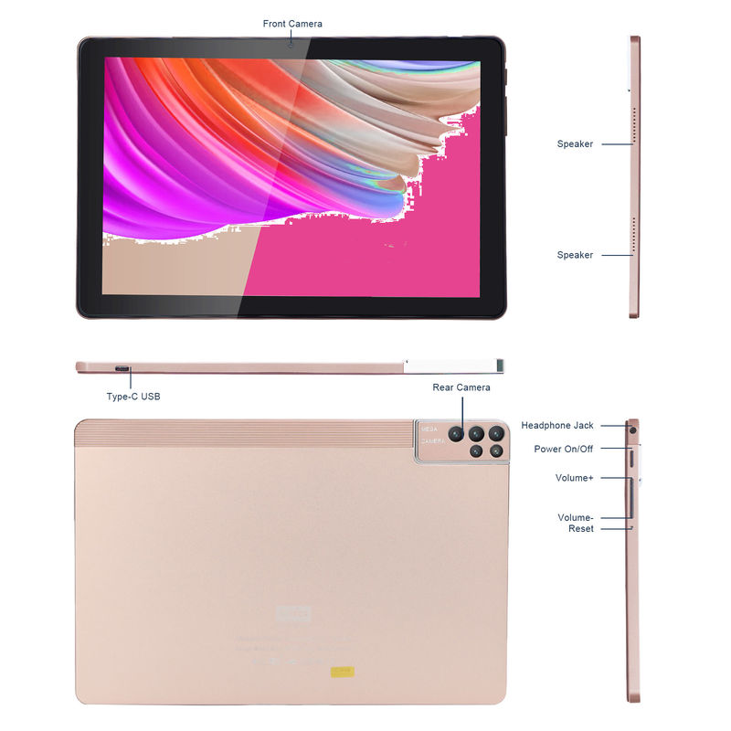 C Idea 10 Inch Tablet PC Android 12 Tablet 6GB RAM 256GB ROM 6000mAh Bateria IPS HD Ekran dotykowy CM7000PLUS