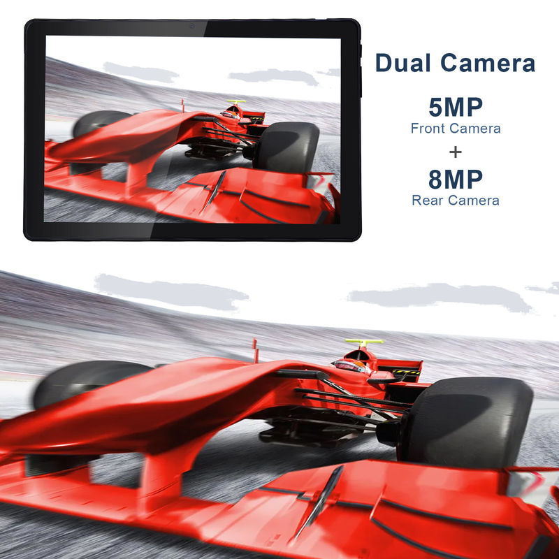 C idea 800x1280 IPS 10 Inch Tablet PC z obudową 256GB ROM Quad Core Dual 5MP+8MP Kamera HD IPS Display CM7000 Czarny