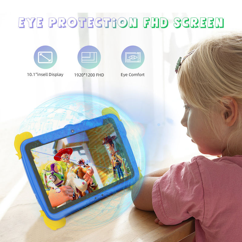 C idea Kids Tab 10,1 cala Android 12 Tablet dla dzieci 4GB RAM 64GB ROM Ochrona oczu ekran dotykowy P1150