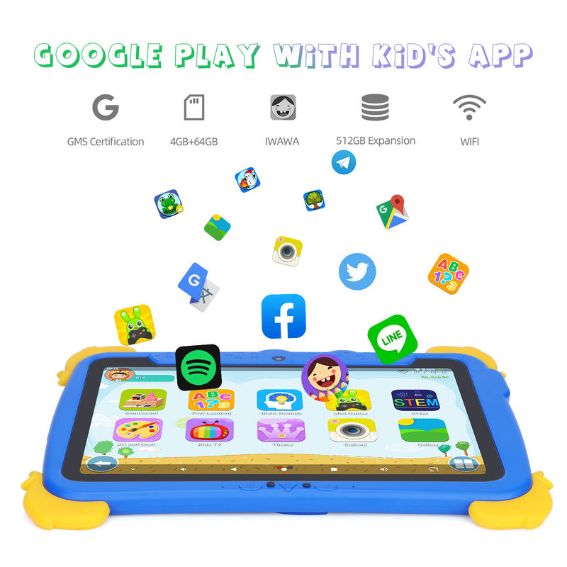 C idea Kids Tab 10,1 cala Android 12 Tablet dla dzieci 4GB RAM 64GB ROM Ochrona oczu ekran dotykowy P1150