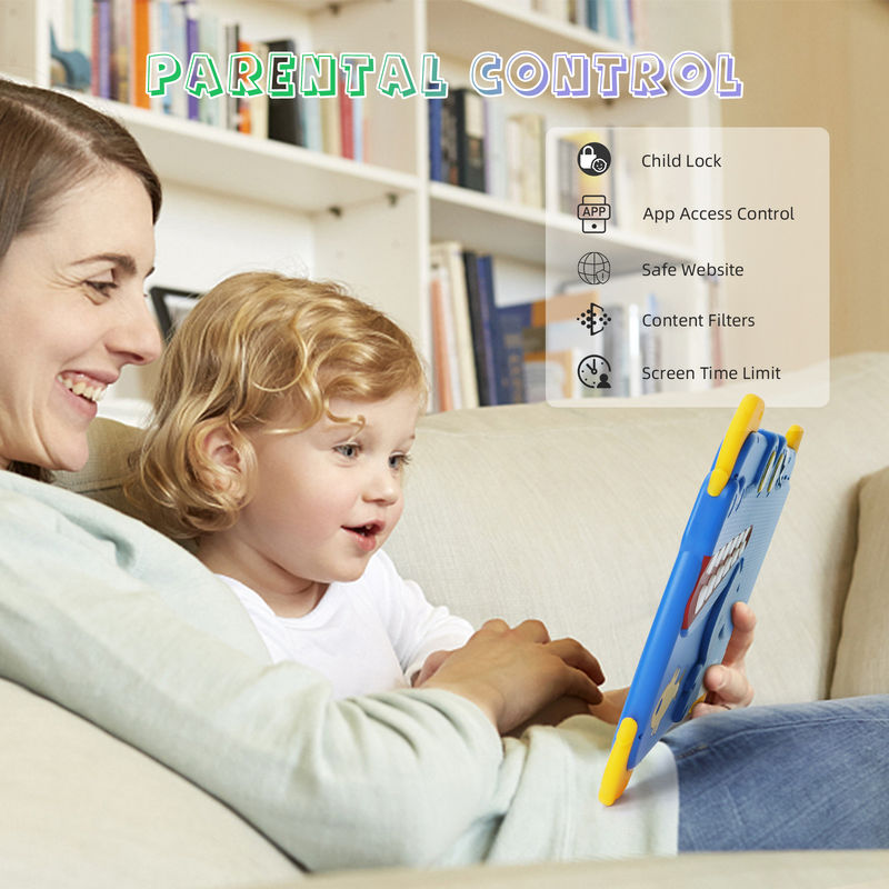 C idea Kids Tab 10,1 cala Android 12 Tablet dla dzieci 4GB RAM 64GB ROM Ochrona oczu ekran dotykowy P1150