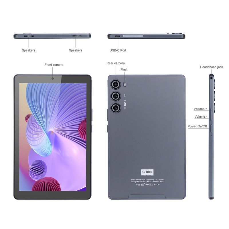 C idea 9 cali Android 12 Tablet 8GB RAM 256GB ROM z obsługą telefonów WIFI Tablet CM925