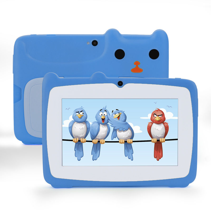 C idea Tablet do nauki Kidspad 7 Inch z pudełkiem dla dzieci 4GB + 64GB Quad Core 600 X 1024 IPS CM80 Błękitny
