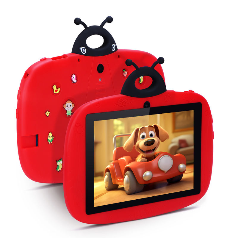 C IdeaDzieci uczące się C Idea 7 cali WIFI Tablet Android 12 32GB+32GB Rozszerzalna pamięć CM77Red