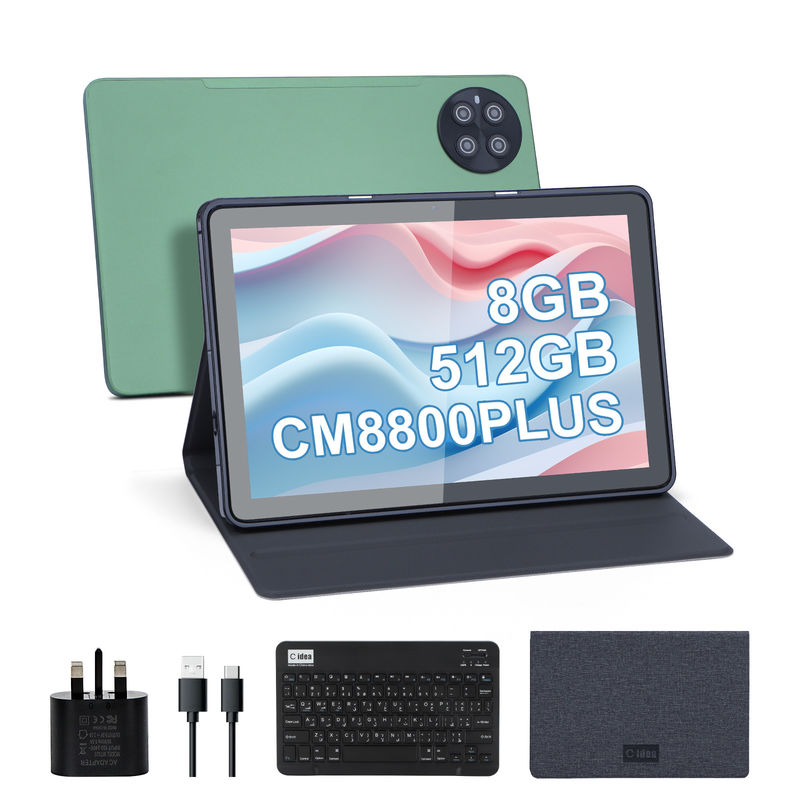 C Idea 10,1 cali 8GB RAM 512GB ROM WiFi Smart Tablet PC Z wsparciem SIM CM8800plus