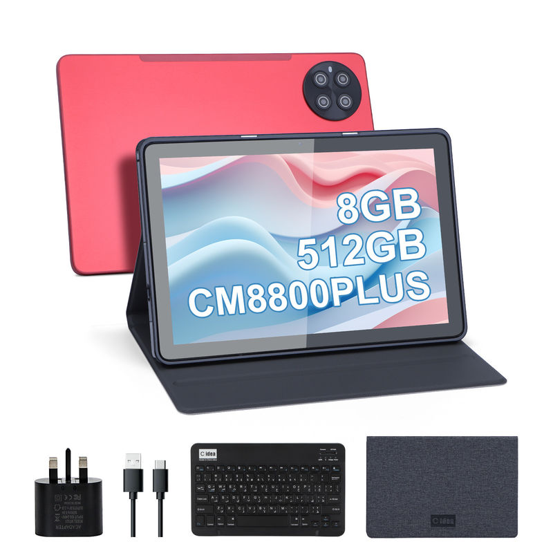 C Idea 10,1 cala Ekran IPS Smart Tablet PC dla studentów Z klawiaturą CM8800plus