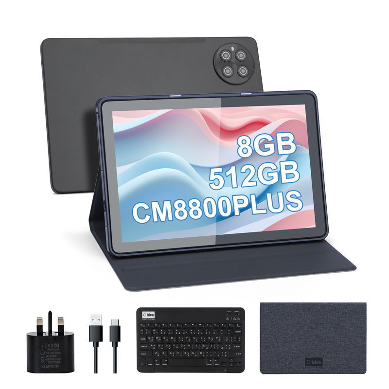 C Idea 8GB RAM 512GB ROM WiFi Android Tablet PC Tablet Z wsparciem SIM CM8800plus