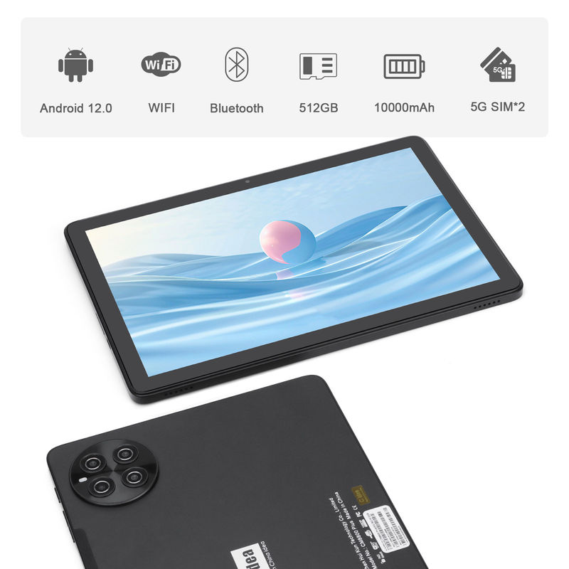 C idea 5G WiFi Android Tablet z ekranem dotykowym PC z myszką klawiaturą dla szkoły CM8800plus