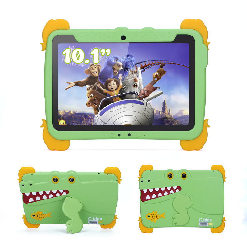 C Idea Kids Tablet 10.1 Inch Android Tablet PC z obudową ochroną oczu 1280*800 Ekran wstępna instalacja IWAWA For Education