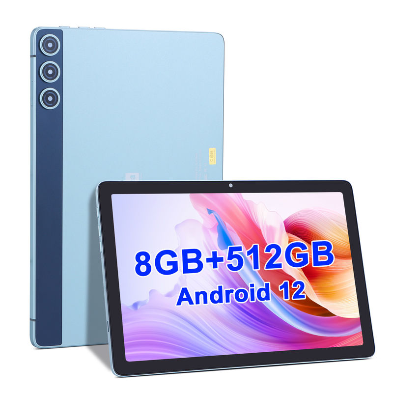C idea 10.1 Inch Smart Tablet 10000mAh Bateria 8GB + 512GB z klawiaturą Bluetooth i wsparciem SIM dla edukacji i uczenia się