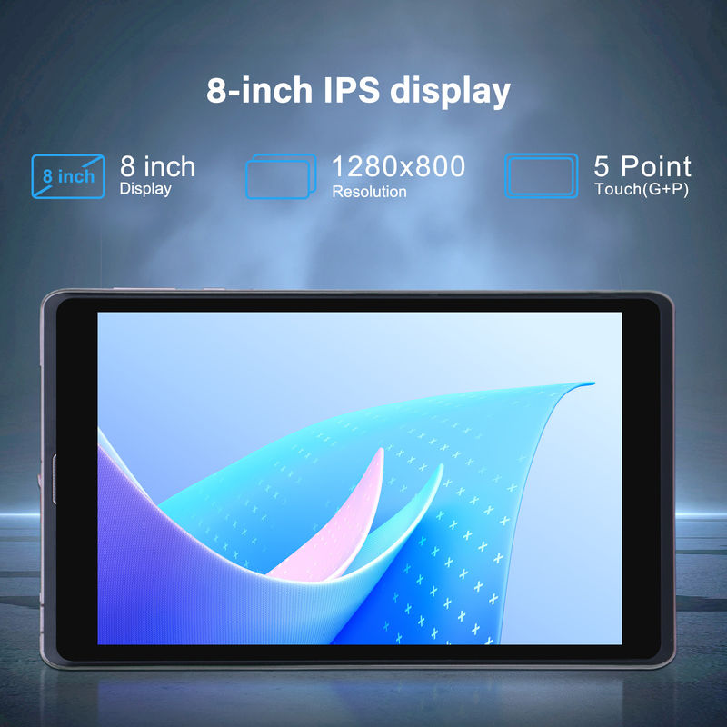C idea 8 cali Android 12 Tablet 8000mAh Bateria 5+8MP Kamera 8GB RAM 512GB ROM dla edukacji uczenia się CM818-różowy