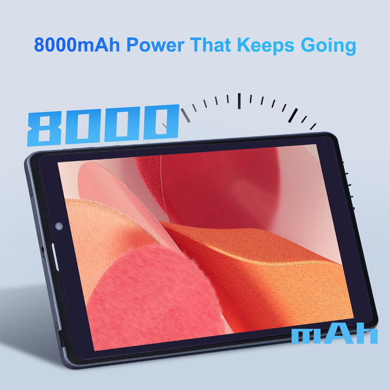 C idea Android Tablet PC Dual Camera 8 Inch 1280x800 IPS HD Display Android 12 Tablety dla nastolatków CM818-Szary