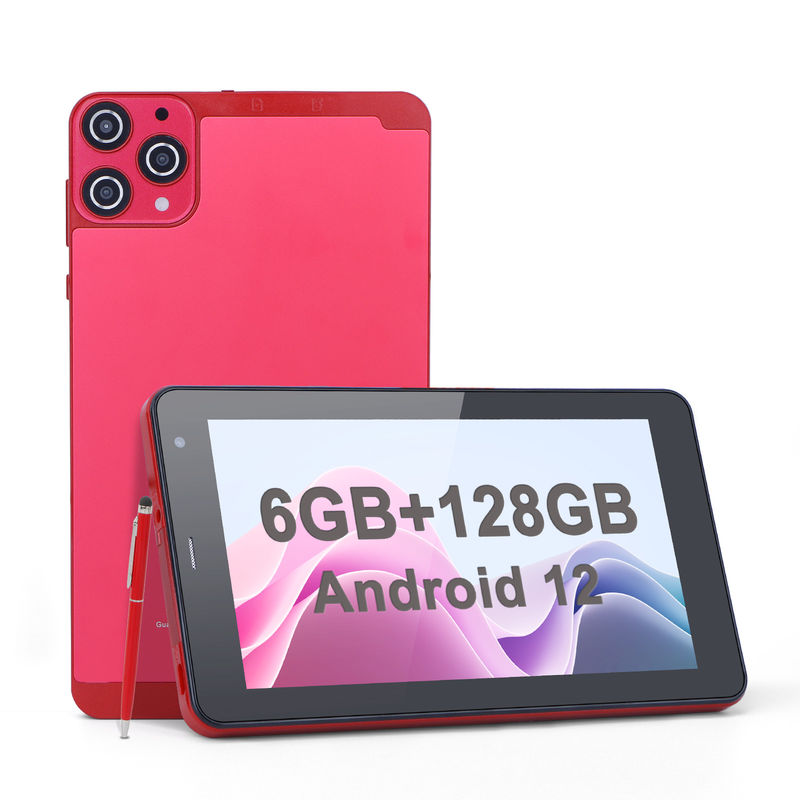 C Idea 7-calowe małe tablety Quad Core WiFi 5G Android Tablet PC For Education CM515 ((czerwony))