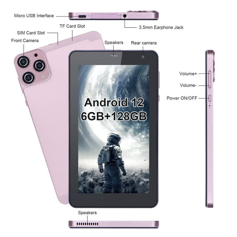 C Idea Portable 7 Android Smart Tablety WiFi Tablety HD Ekran dotykowy dla nastolatków CM515
