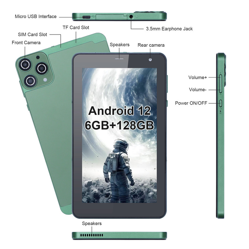 C Idea WiFi Tablet 7 cali Android Smart Tablets 512GB HD Ekran dotykowy Do Studenet CM515