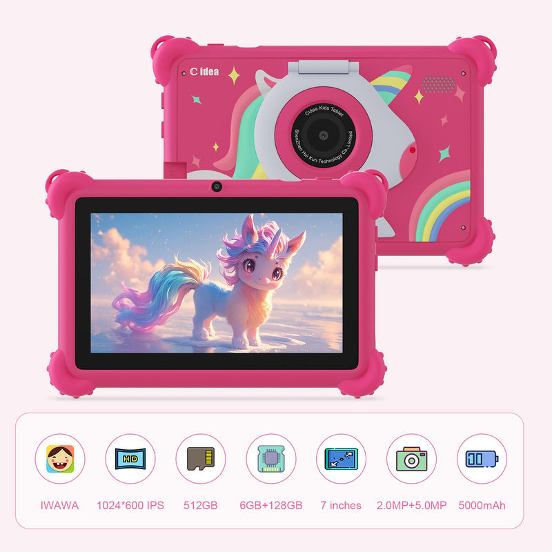 C Idea 7 Inch Android Smart Tablet PC For Child z rozszerzeniem 512GB dzieci APP CM88