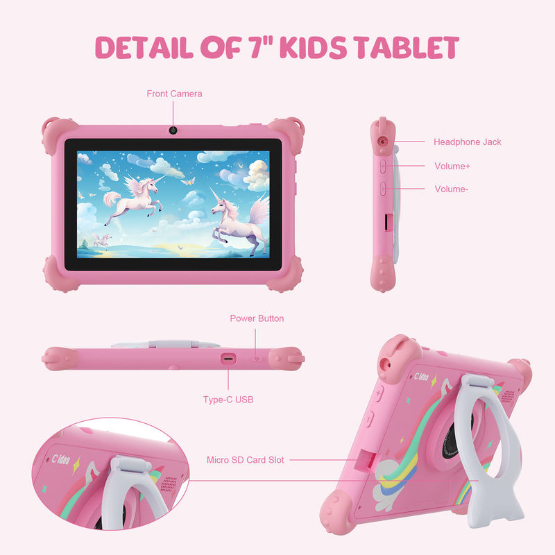 C idea Advanced 2024 Kids Tablet Android 12 Wydajność i przyjazny dla dzieci design CM88