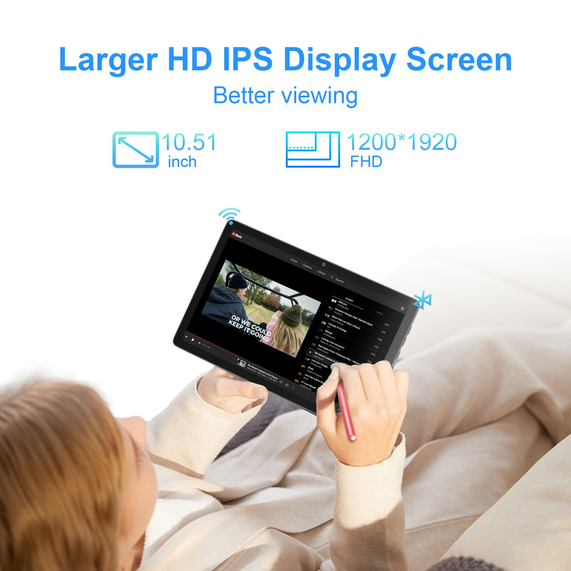 C idea Android Tablet 8+128GB 5MP+13MP Kamera 1920*1200 FHD 11 cali Tablet PC P1300