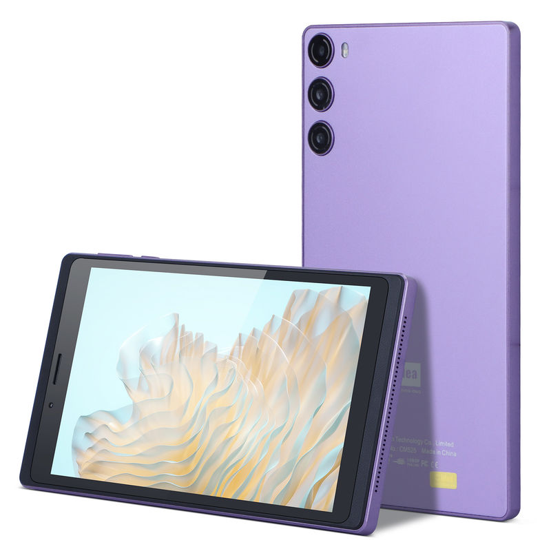 C Idea Portable 7 Inch Smart Tablet Pc With Sim 6GB 128GB Edukacja dla szkoły CM525 ((Purple)